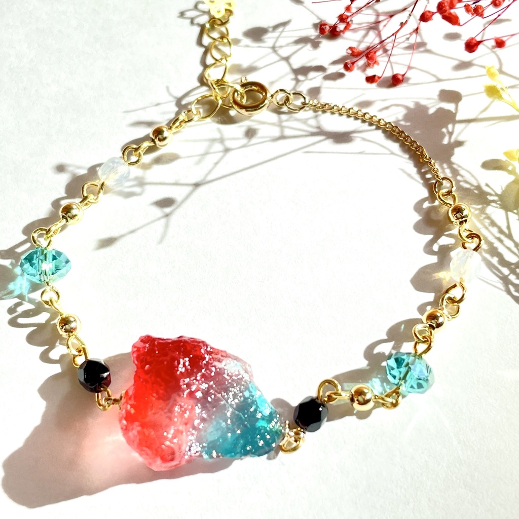 鉱石ブレスレット