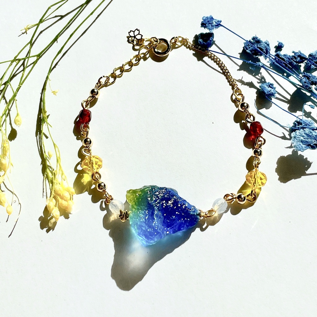 鉱石ブレスレット