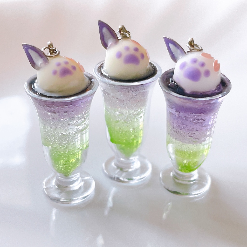 パフェマーカーチャーム 五月雨江/村雲江