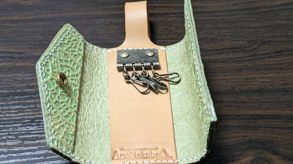 【非公式】新竜モカ モチーフキーケース