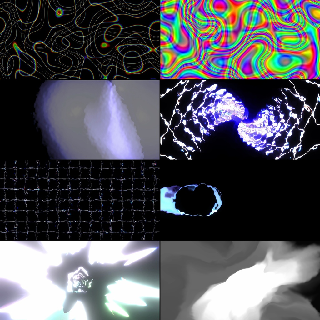 Visual Pack Vol.02【4K 60fps 映像素材】