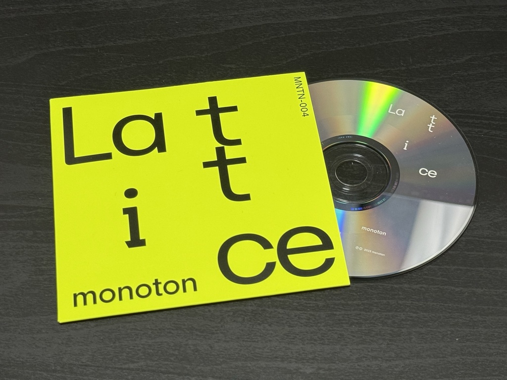 EP "Lattice"(CD・DL)