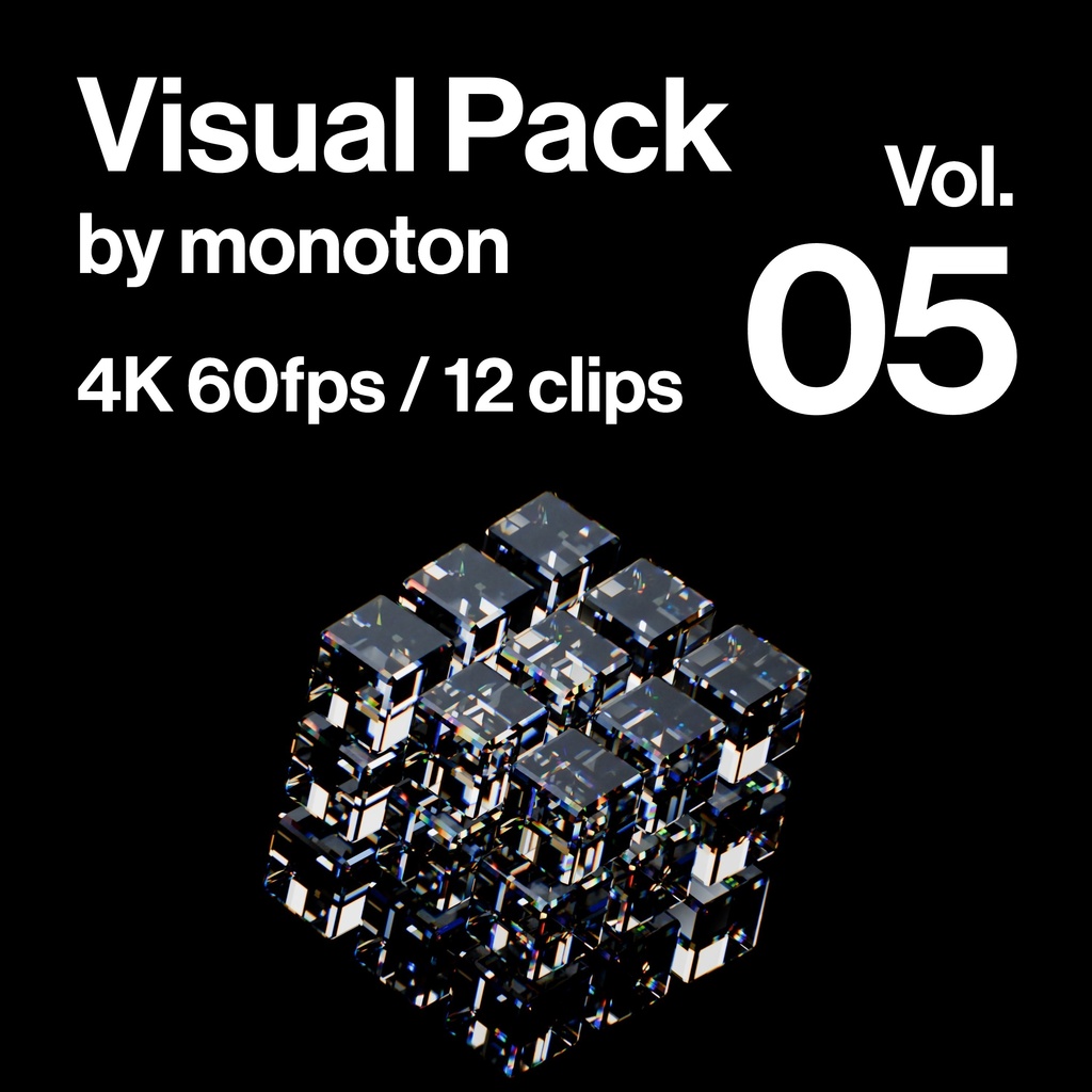Visual Pack Vol.05【4K 60fps 映像素材】