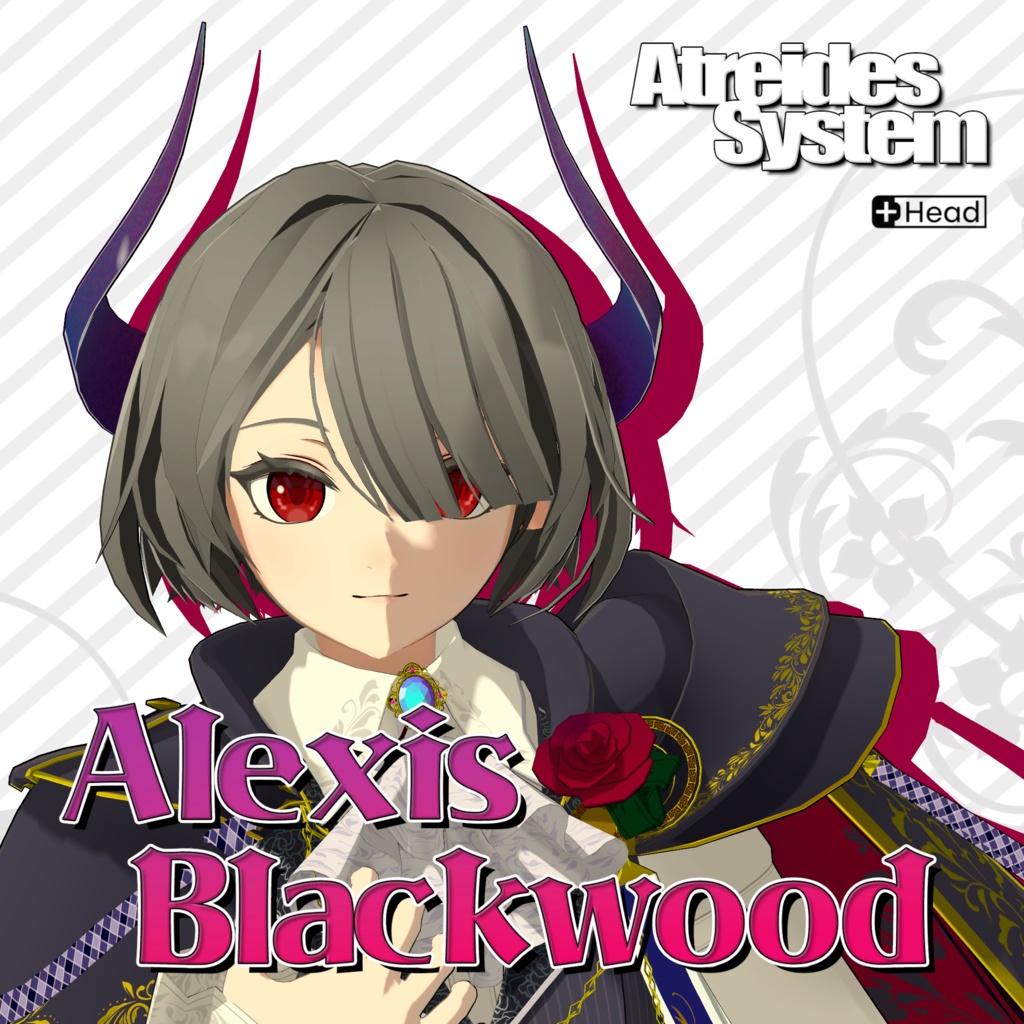 オリジナル3Dモデル「アレクシス・ブラックウッド」