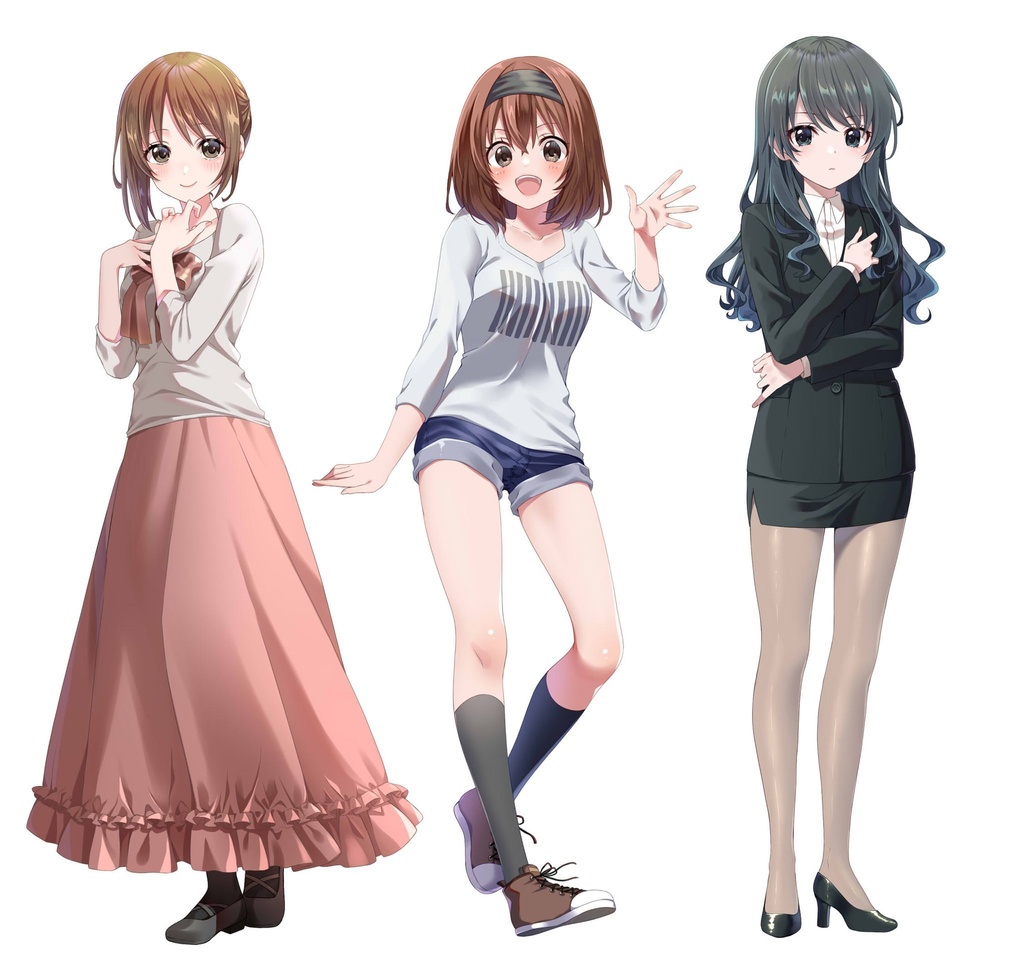 受注　夢を確かめるアクスタ4体セット（再再販）