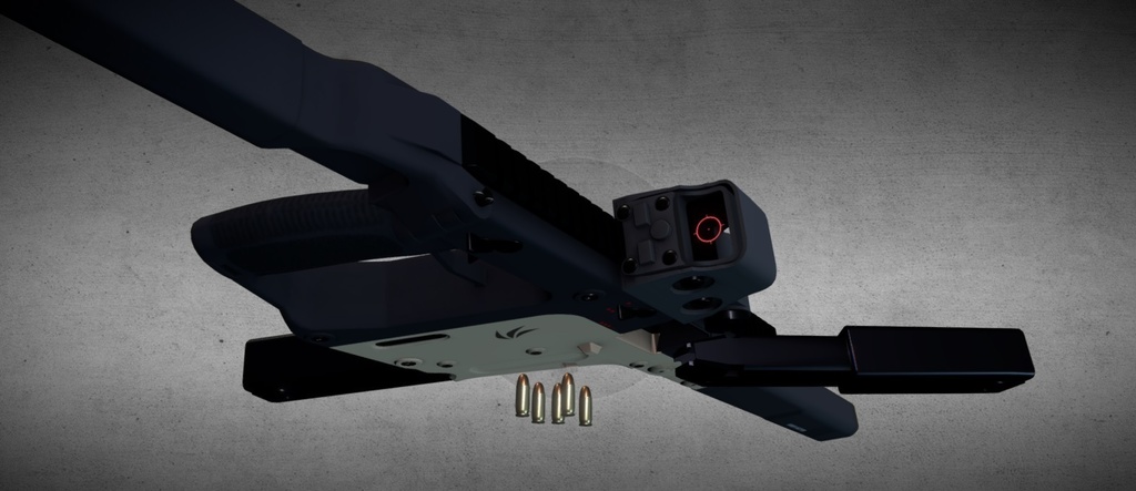 Arknights Exusiai Vector 3D model