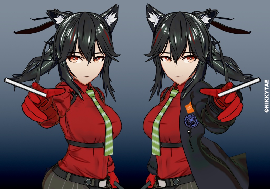 テキサス - アークナイツ / Arknights - Epoque Texas - FBX + VRM