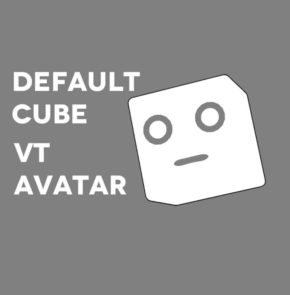 Default Cube-kun model / デフォルトキューブくんモデル