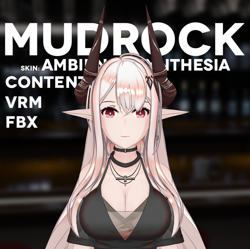 アークナイツ - マドロック モデル / Arknights - Mudrock - Ambience Synthesia FBX + VRM