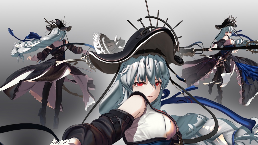 アークナイツ - スペクターモデル / Arknights Specter The Unchained Model - FBX + VRM