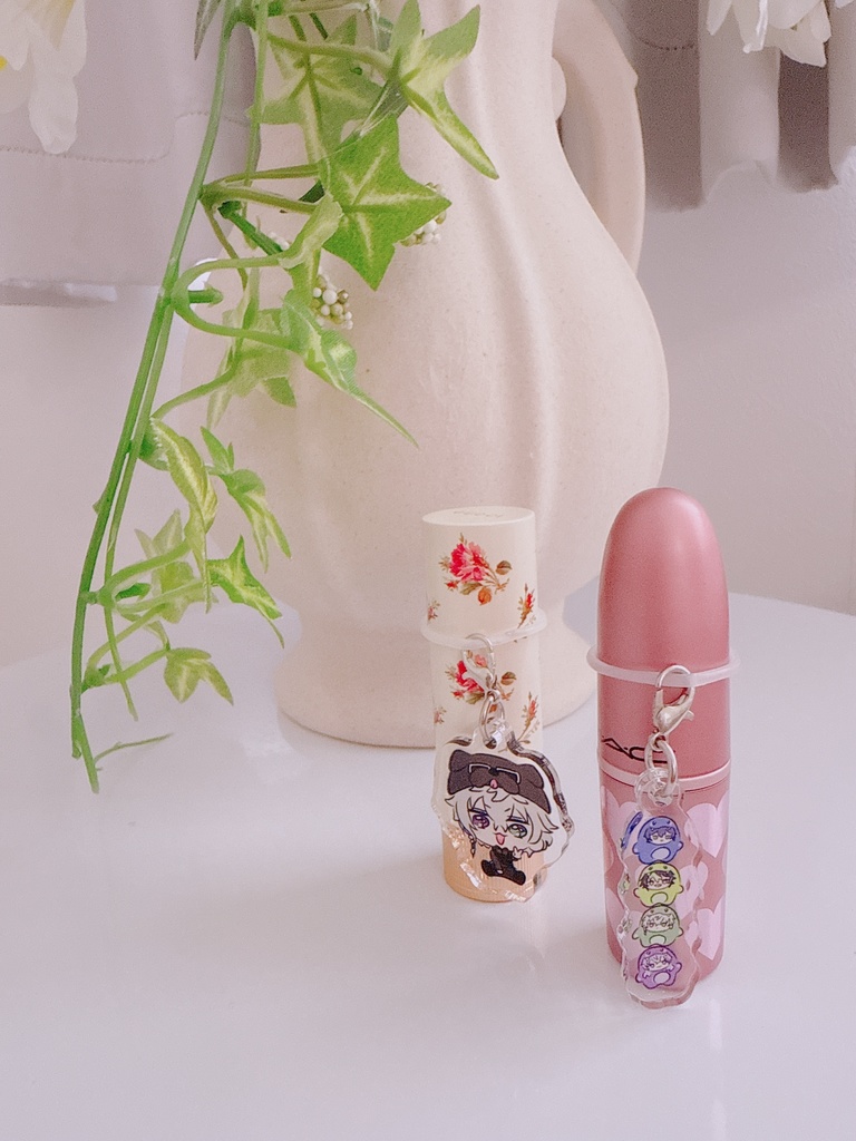 ただ配12頒布 アクリルキーホルダー、ステッカー