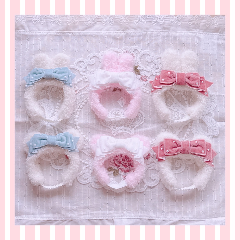 ふわふわ🎀big ribbon hairband