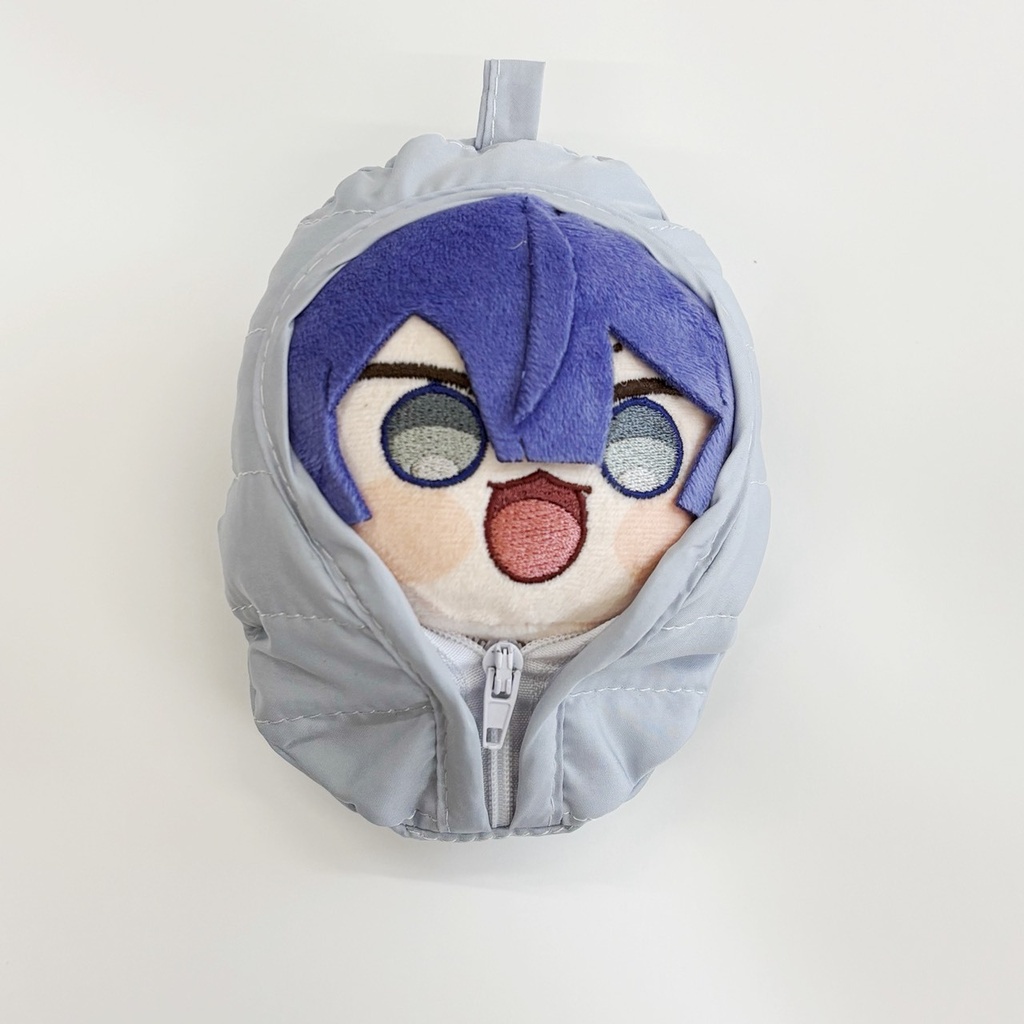 ぬいぐるみ用寝袋ポーチ|推しをやさしく包む| 〜12cm対応|ちびぐるみ|ぬいポーチ|neruko