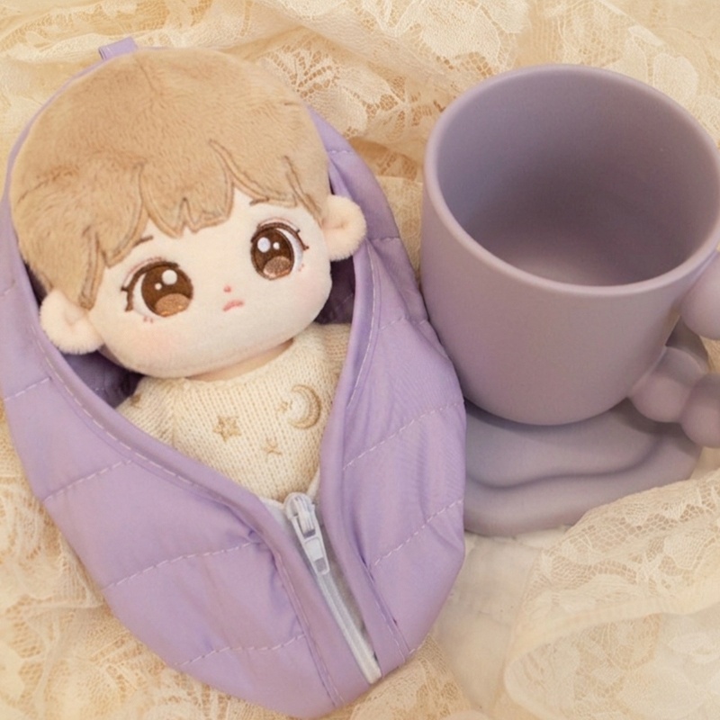 ぬいぐるみ用寝袋ポーチ|推しをやさしく包む| 〜17cm対応|ちびぐるみ|ぬいポーチ|neruko