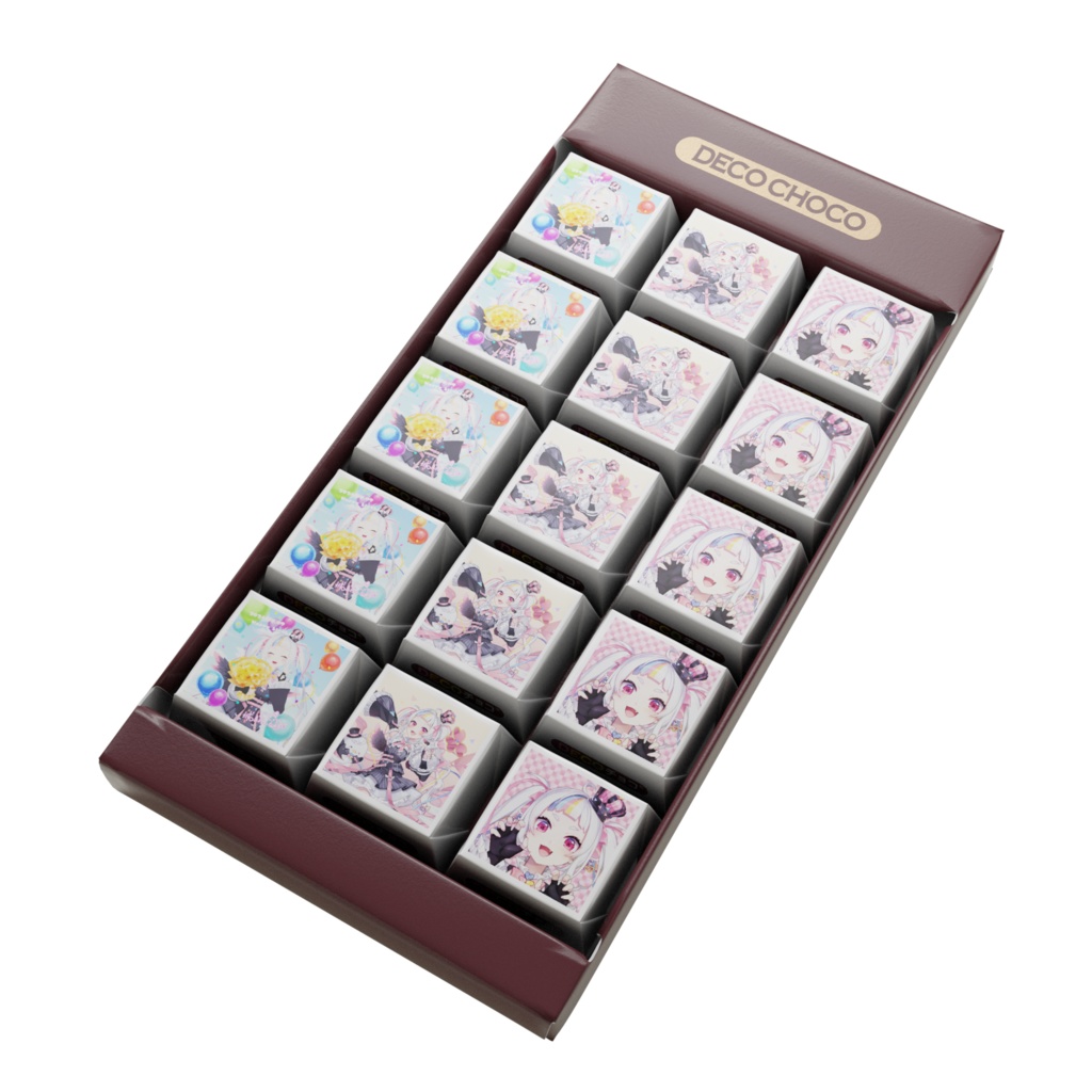 デコチョコ作ってみた🍫