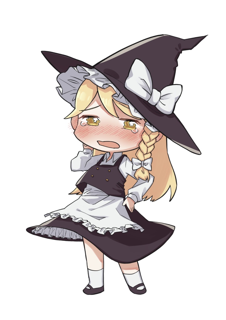 霧雨魔理沙立ち絵フリー素材