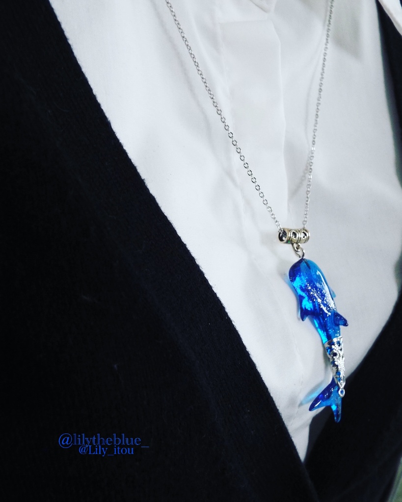 【ジンベエザメのネックレス〜星空〜】