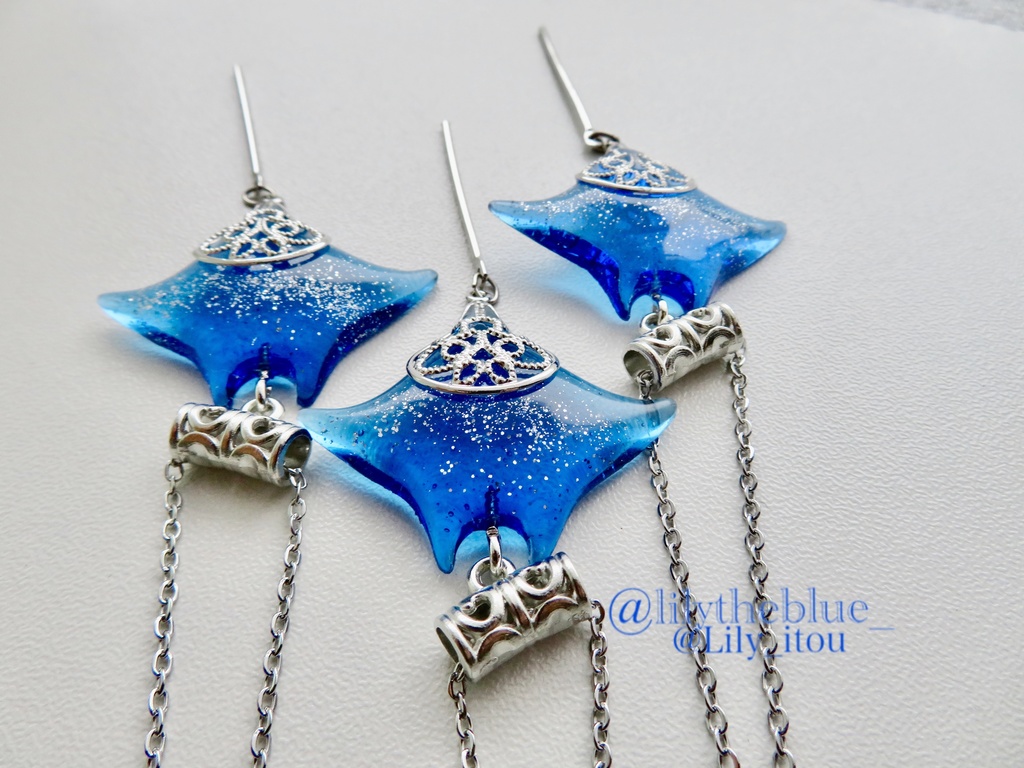 【マンタのネックレス〜星空〜】