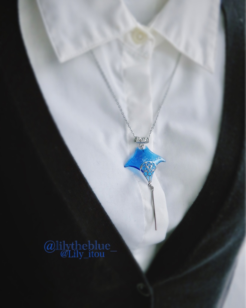 【マンタのネックレス〜星空〜】