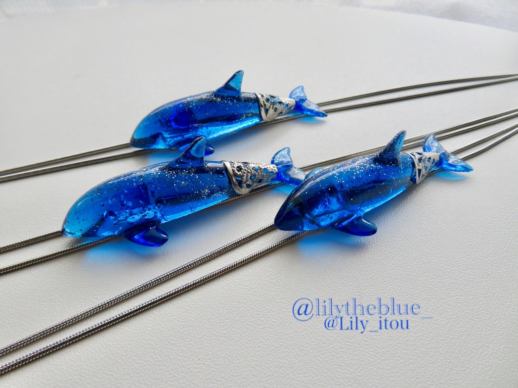 【オルカのループタイ〜星空/海〜】