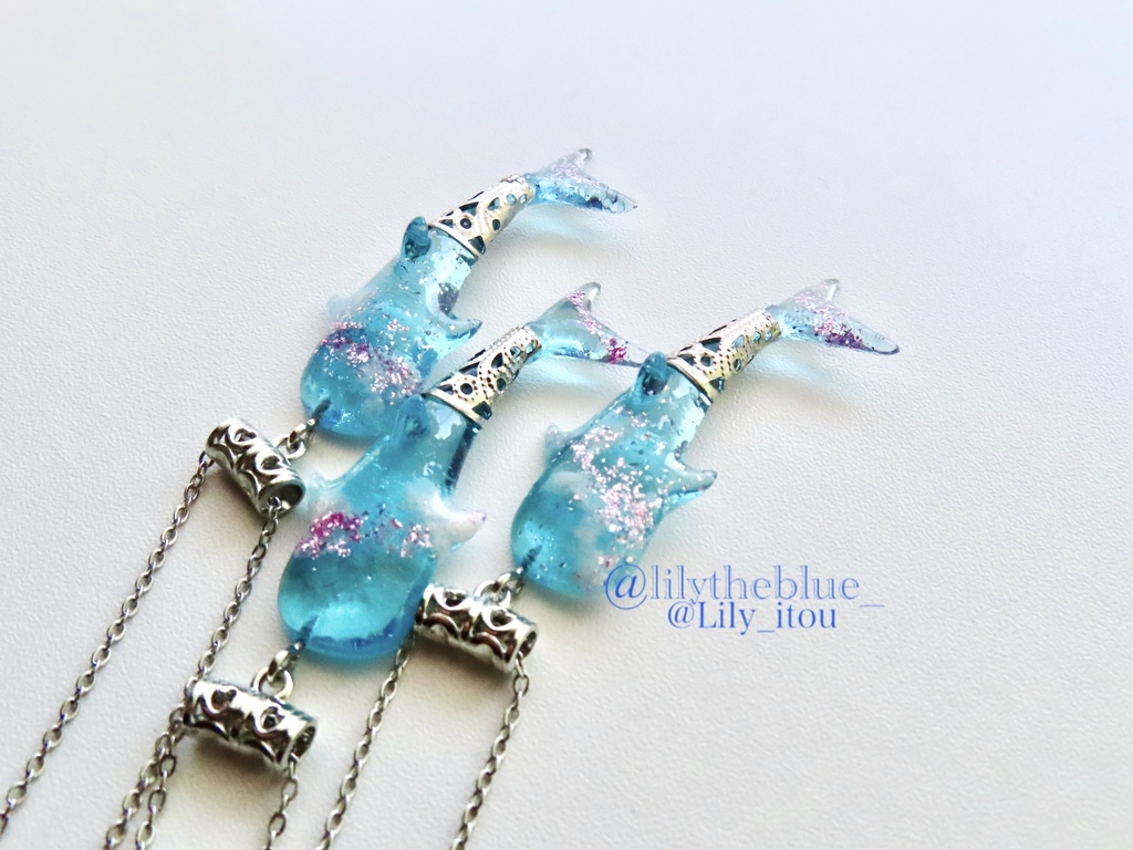 通販&季節限定カラー「花見日和」海洋生物のネックレス