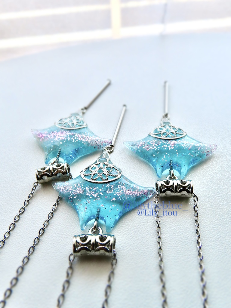 通販&季節限定カラー「花見日和」海洋生物のネックレス