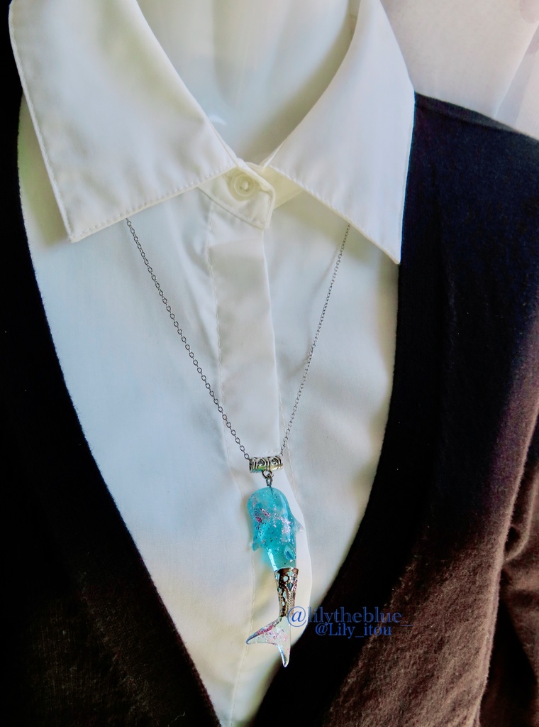 通販&季節限定カラー「花見日和」海洋生物のネックレス