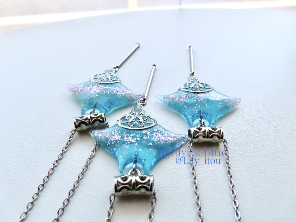 通販&季節限定カラー「花見日和」海洋生物のネックレス