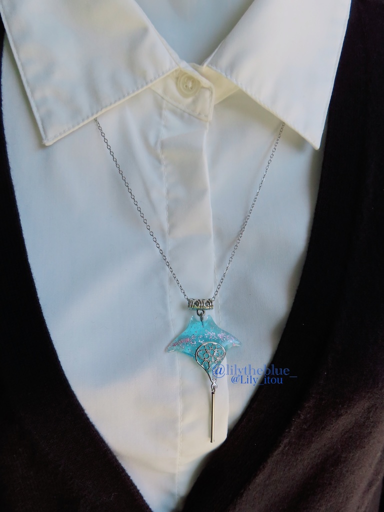 通販&季節限定カラー「花見日和」海洋生物のネックレス