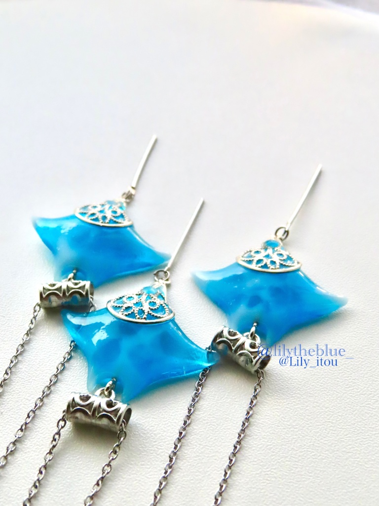 【海洋生物のアクセサリー〜みなも〜】