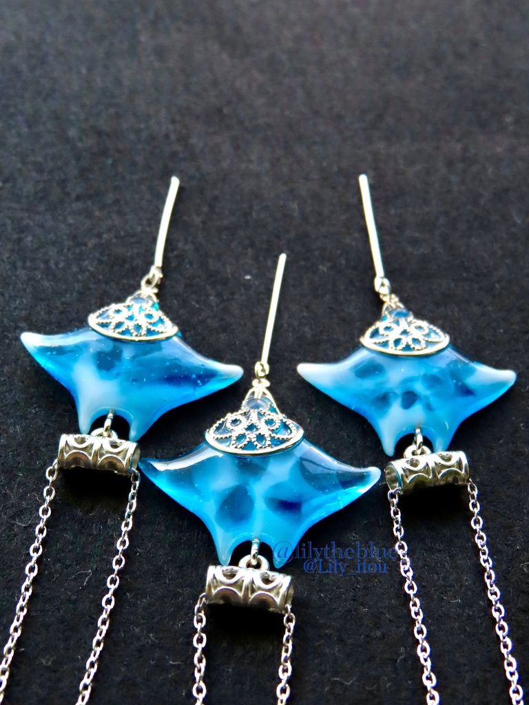 【海洋生物のアクセサリー〜みなも〜】