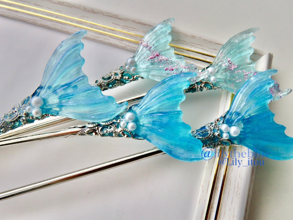 【Mermaid Blue〜かんざし〜】