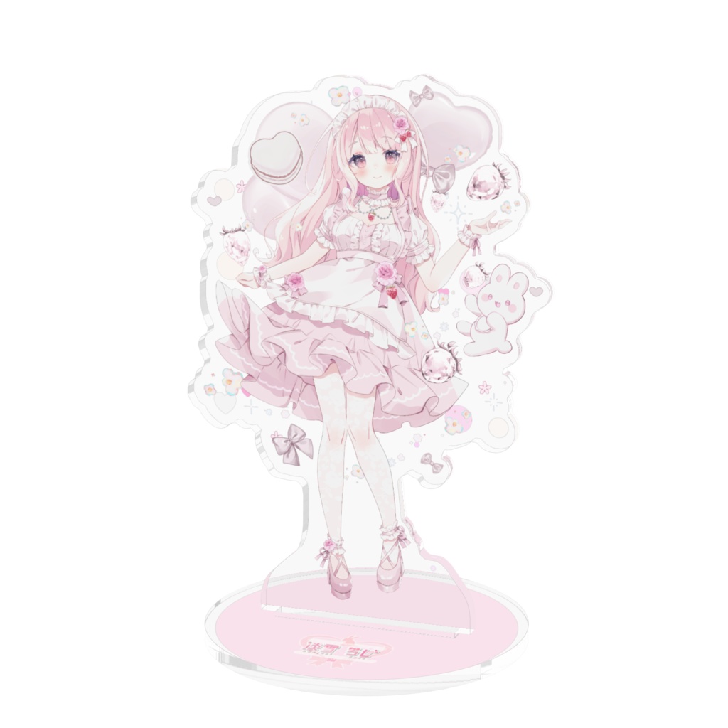 淡雪ろぜ 背景有ver.アクリルスタンド
