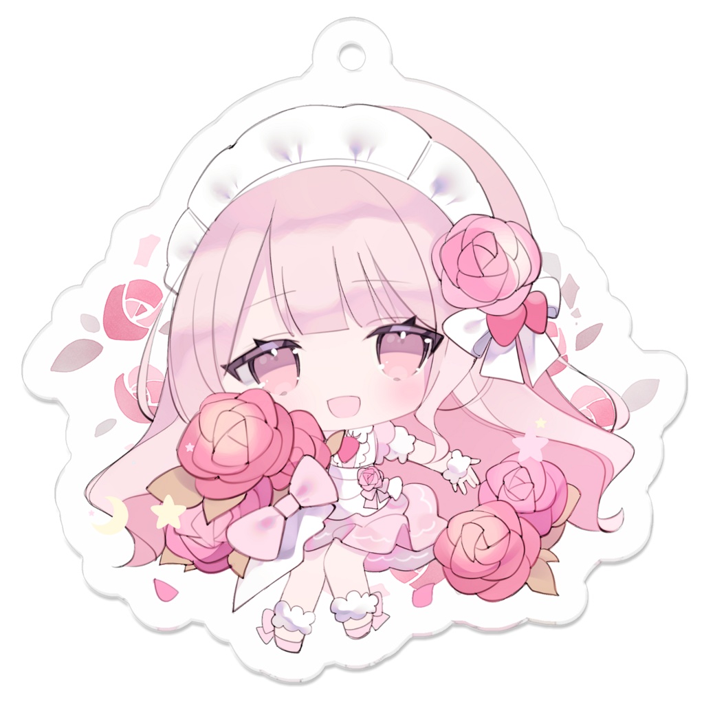 淡雪ろぜ(ミニ) あめーじんぐver.アクリルキーホルダー