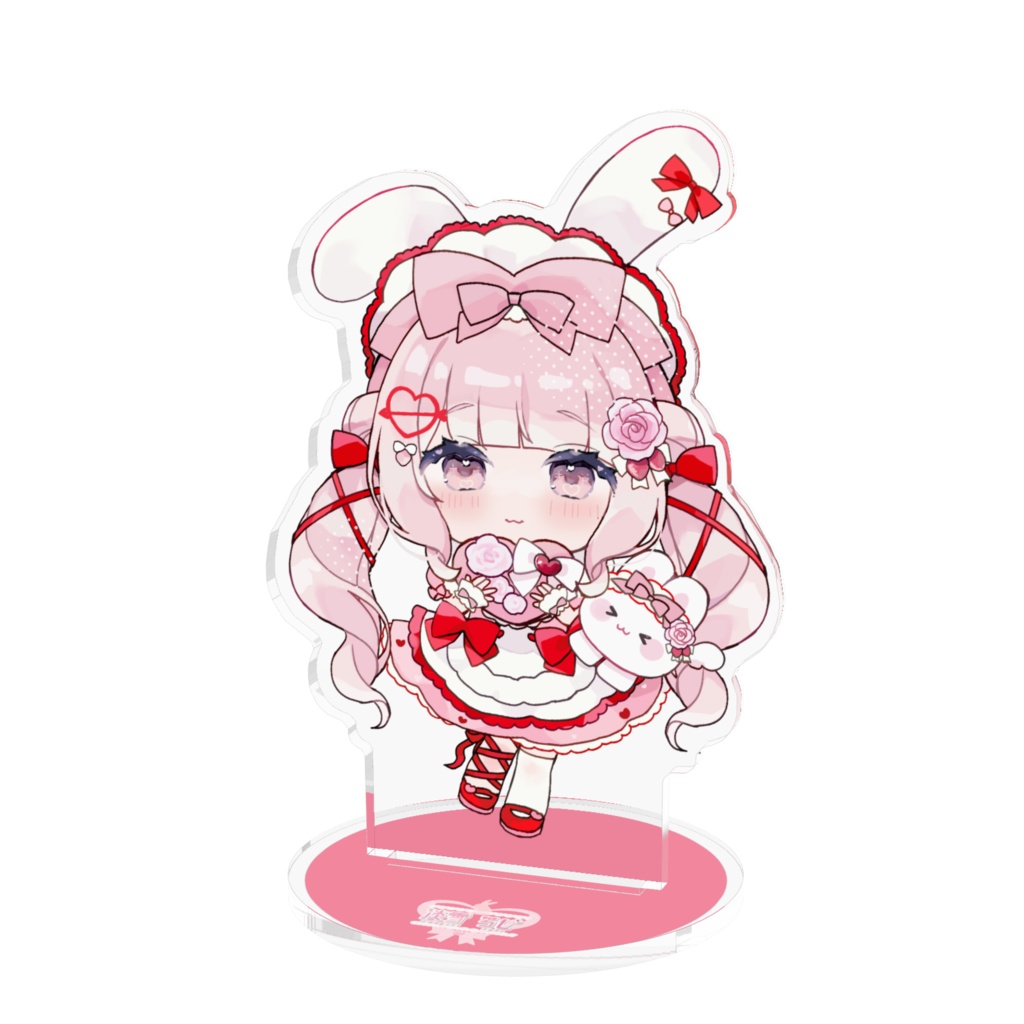 淡雪ろぜ1周年記念ミニキャラアクリルスタンド