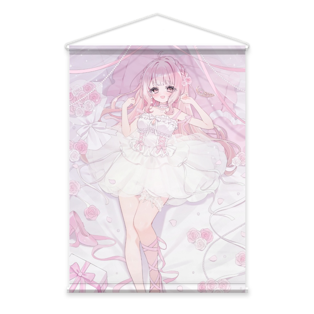 淡雪ろぜ Birthday 2025 タペストリー(笑顔)