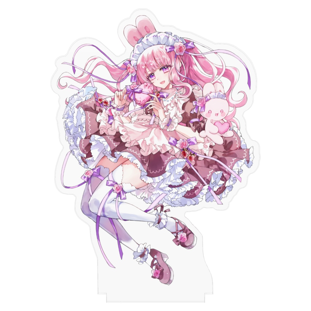 淡雪ろぜ2周年記念 アクリルスタンド