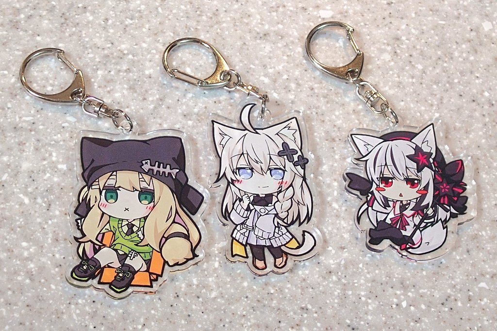 VRCアバターアクリルキーホルダー