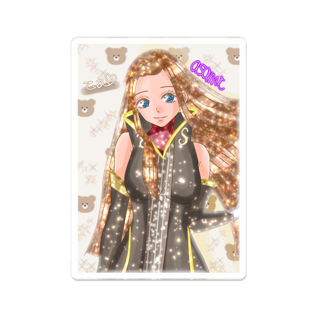 ティア♡アクリルバッチ
