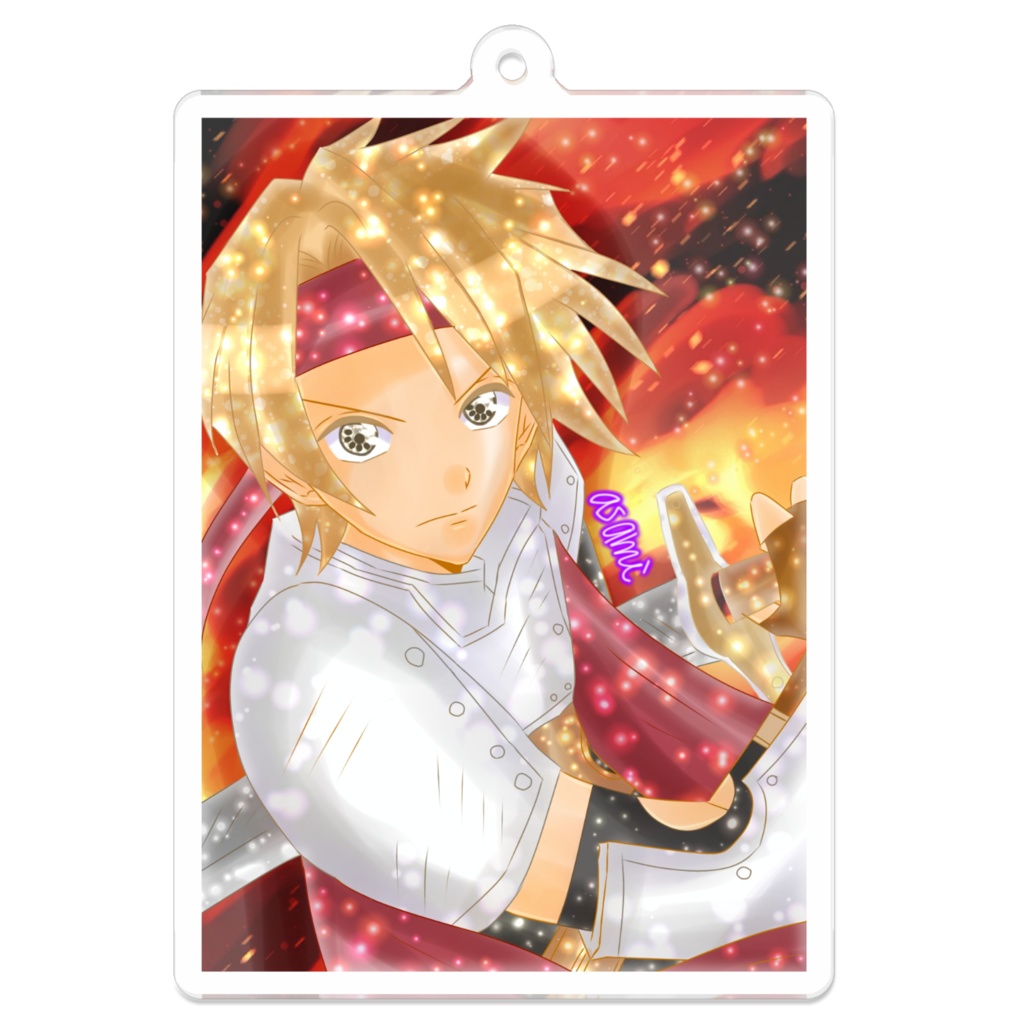 クレスアクリルキーホルダー