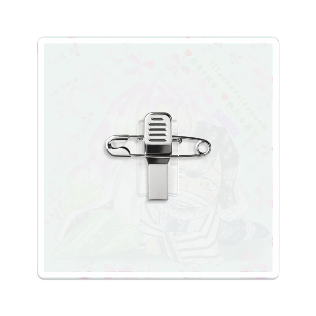 ちんまりおばみつアクリルバッチ🍀