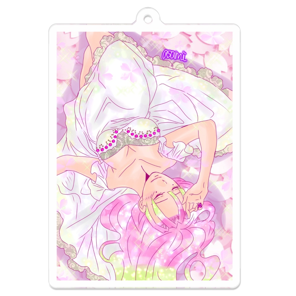 甘露寺蜜璃ちゃんアクリルキーホルダー🍡