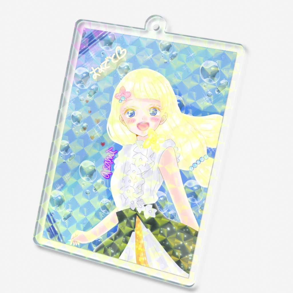 20周年シャーリィホログラムアクリルキーホルダー