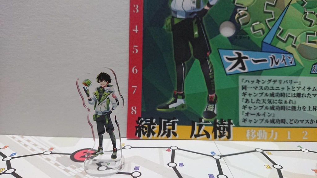 CrossBorder用アクリルコマ