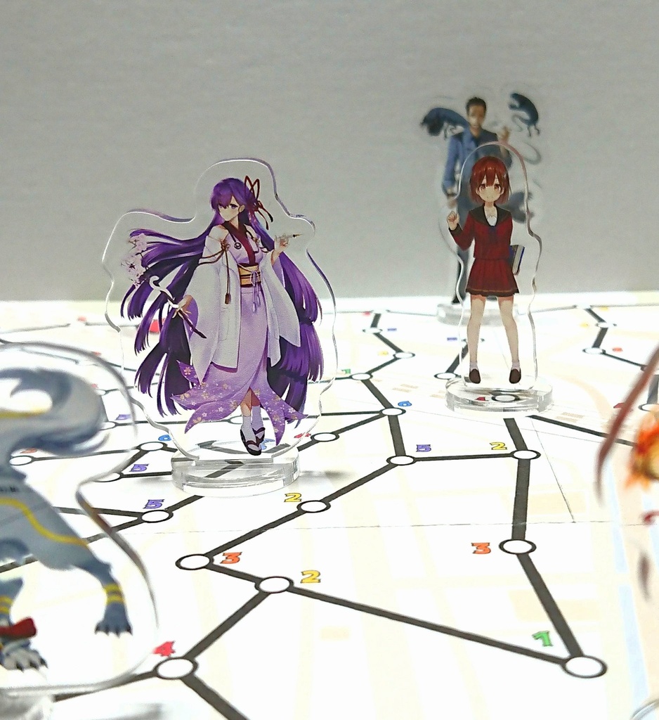 CrossBorder用アクリルコマ