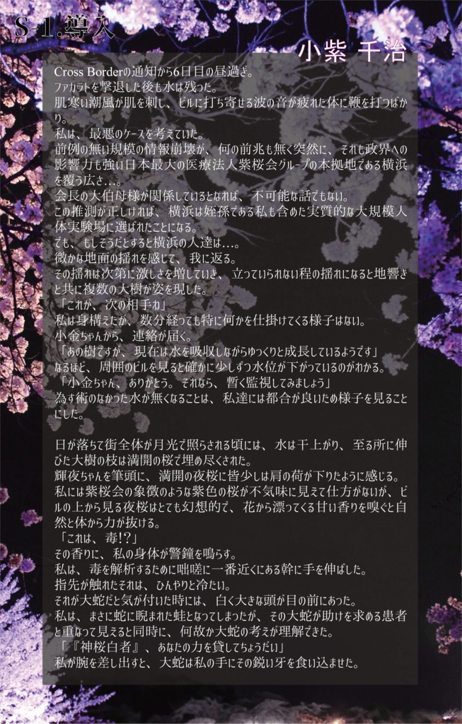 Cross Borderー桜生警殺ー(おうじょうけいさつ)