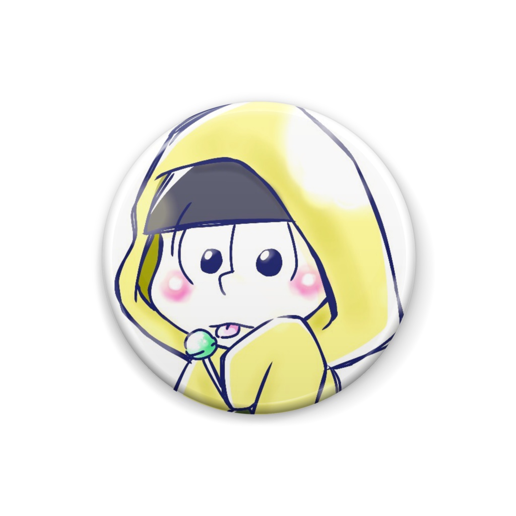 十四松　with candy 缶バッジ