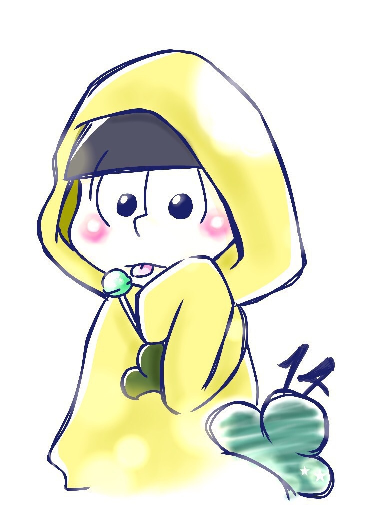 十四松 with candy 缶バッジ