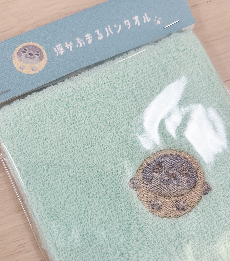 浮かぶまるパンタオル