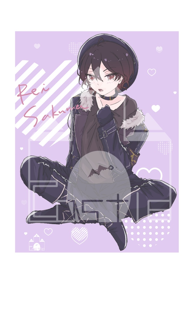 幼少期朔間零のチェキカード